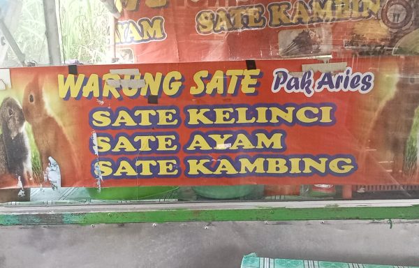 Sate Kelinci Pak Aries Karang Asri